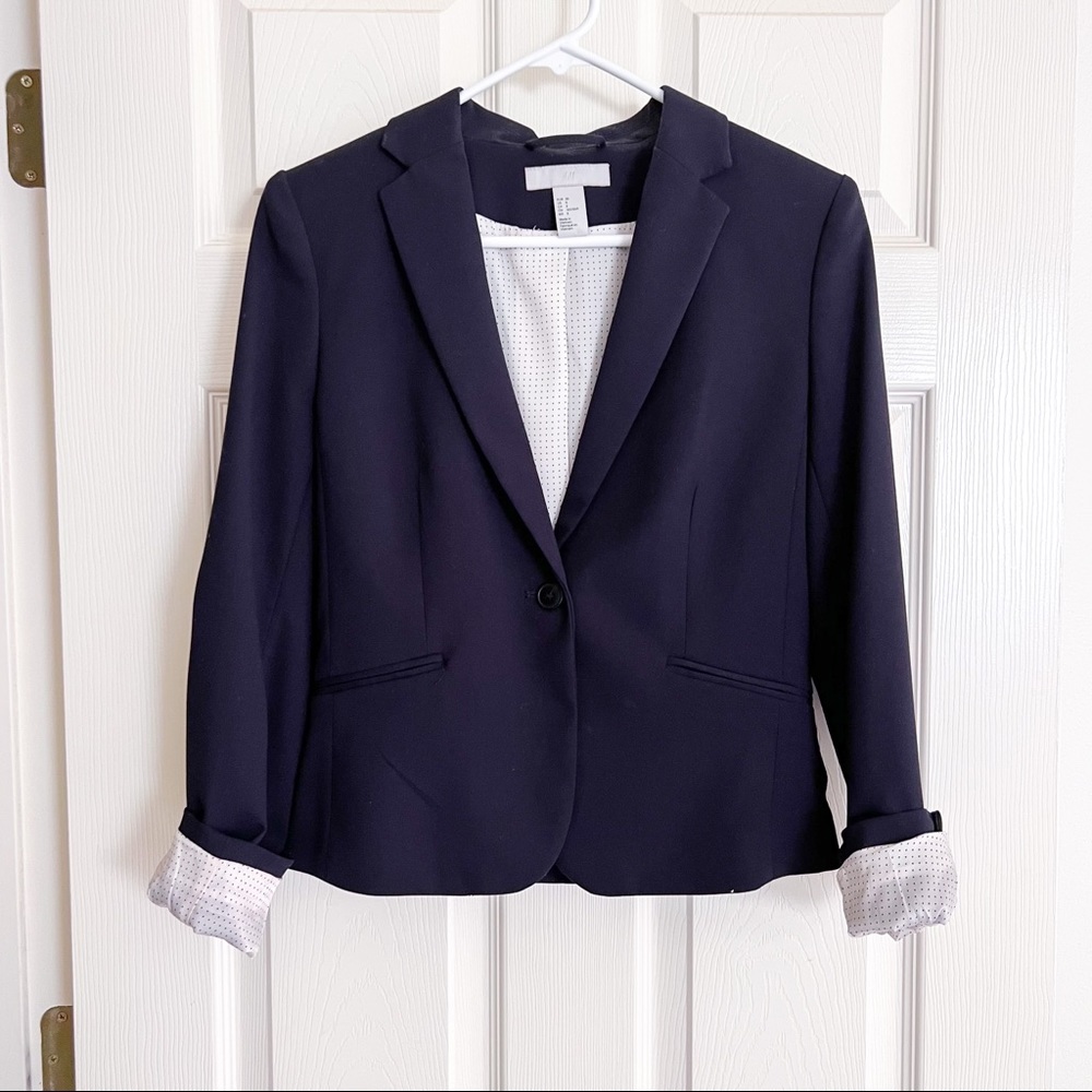 H&M lined blazer